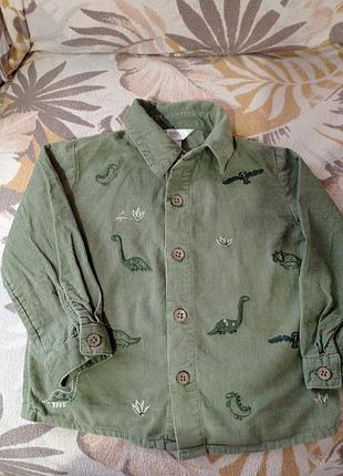 Рубашка 9-12 мес