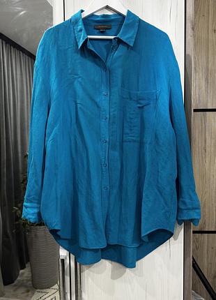 Льняна сорочка на дівчинку з формами