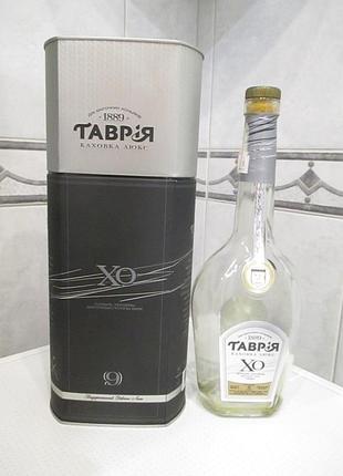 Бутылка и тубус таврія каховка люкс хо 9 років 0.5l