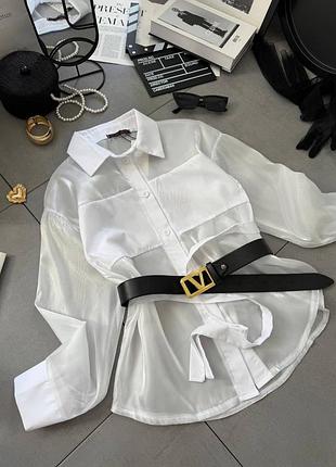 Сорочка органза