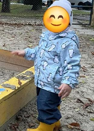 Демисезонный девичьей комбинезон