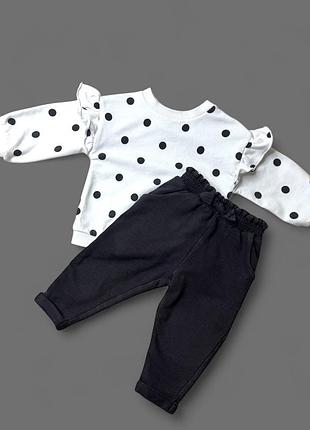 Комплект для дівчинки світшот та штани