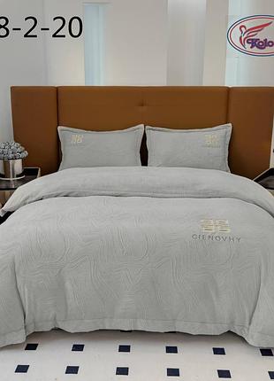 Постільна білизна велюр євро