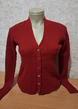 Кардиган из шерсти и альпаки