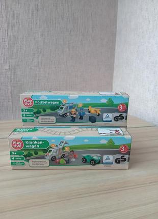 Игровые наборы скорая помощь, полицейская машина playtive с фигурками, на батарейках