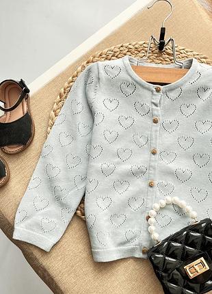 Светр на ґудзиках h&m 2-3 роки 2
