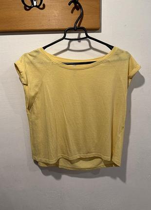 Футболка жовта xs-m