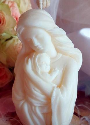 Ароматическая свеча из соевого воска "дева мария"