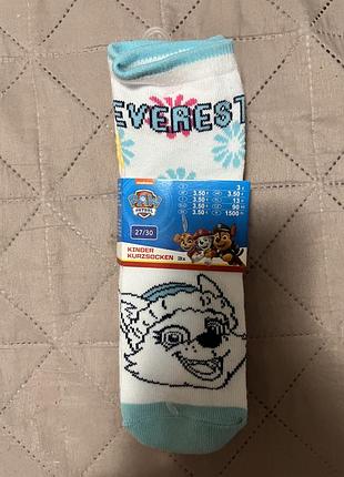 Носки набір 3 шт скай еверест щенячий патруль 5-6 років 27-30 розмір