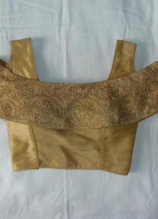 Золоте чолі, індійський східний топ р.s-m