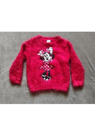 Кофта -травка міккі маус світшот для дівчинки р.98,2-3 роки