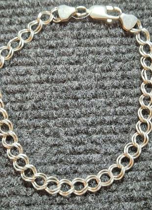 Серебряный браслет 925 проби