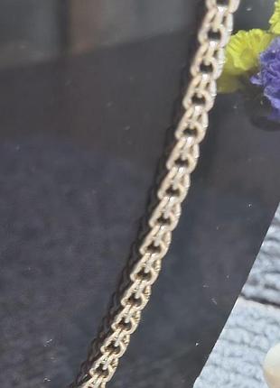 Цепочка серебряная, короткая цепочка, серебро 925