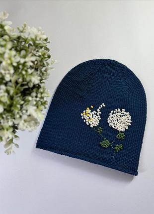 Шапка біні ручна робота
