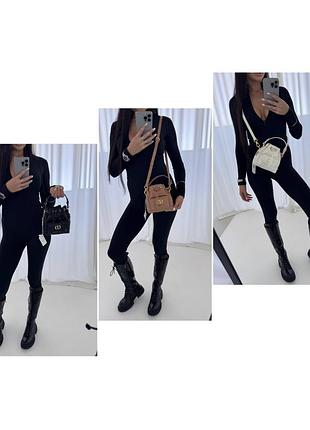 Шкіряна міні сумка мішок miss caro фірмовій прострочці d 2