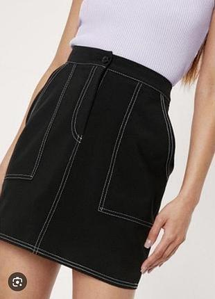 Джинсова спідниця для дівчинки 12,13 років