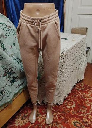 Теплые брюки 75%котон