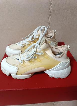 Кроссовки dior кожа