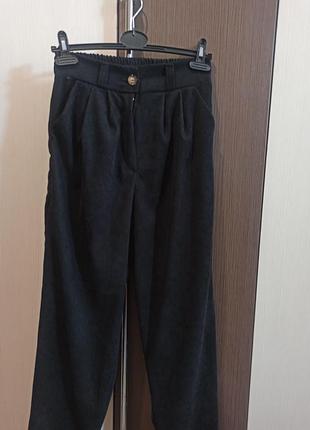 Вельветовые брюки новые пот 32+