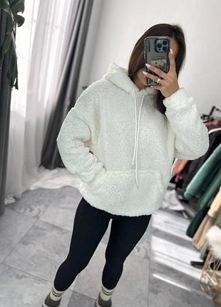 Теплый худи