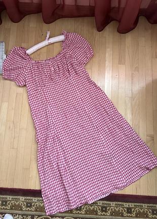 Женское платье макси батал