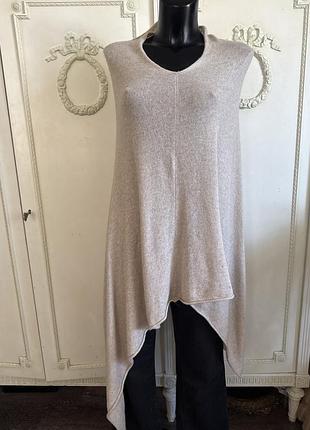 Пончо кашемір/вовна