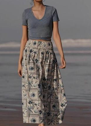 Юбка хлопок
