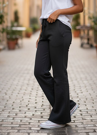 Подростковые теплые брюки на флисе