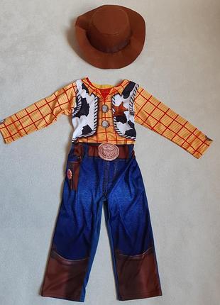 Карнавальный костюм ковбой уди "история игрушек" disney 3-4р