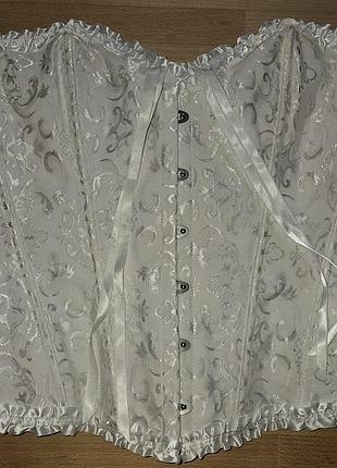 Корсет білий розмір 2хл