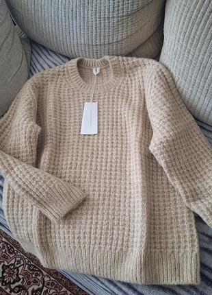 Свитер из шерсти и альпаки arket