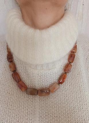 Продам ожерелье натуральные камни