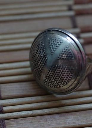 Кольцо peace безразмерное . индия ручная работа