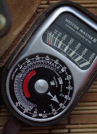 Фото экспонометр weston master iii