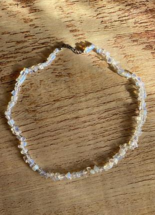 Намисто вінтаж з місячного каменю