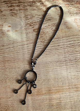 Вінтажне намисто з гематиту