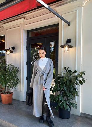 Жіночий повсякденний класичний теплий осінній весняний вовняний кардиган тканина дорога щільна ангора рубчик туреччина