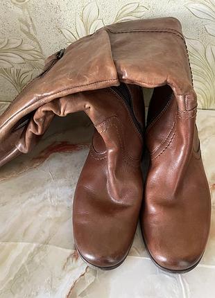 Шкіряні чоботи marco tozzi (німеччина)