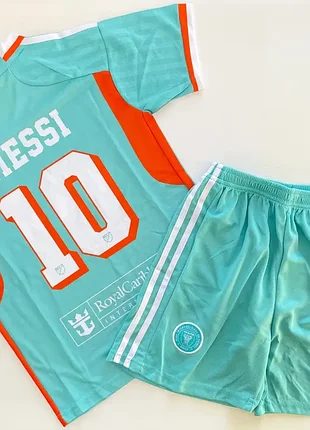 Детская подростковая футбольная форма fc inter miami messi