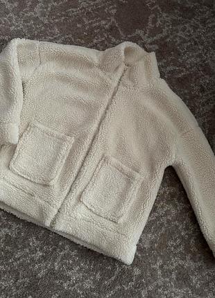 Кофта тедді молочний колір жіноча 44 р