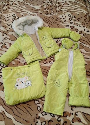 Дитячий комбінезон зимовий