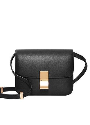 Сумка женская кроссбоди черная из экокожи