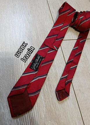 Стильна шовкова краватка carlo