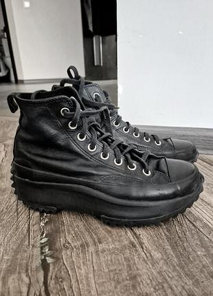 Кеды кожаные converse run star