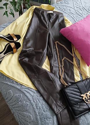 Крутые шикарные стильные штанишки шоколад 🤎