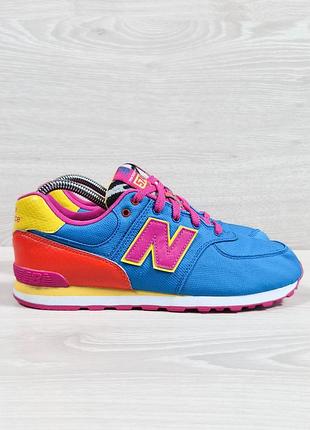 Різнокольорові яскраві кросівки new balance оригінал, розмір 38
