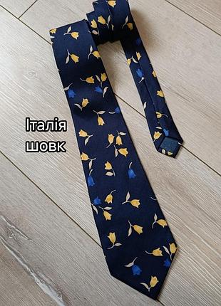 Стильна краватка з натурального шовку італія