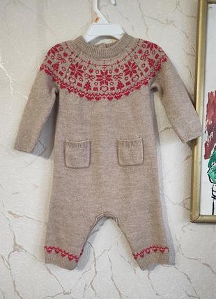 Ромпер вязаный