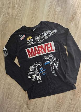 Реглан с паэтками перевертышами для мальчика 13 лет