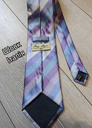 Стильна шовкова краватка італія perry meyson